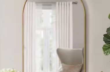 Large Arched Gold Classic Accent Mirror Just $114.50 (Reg. $229)!